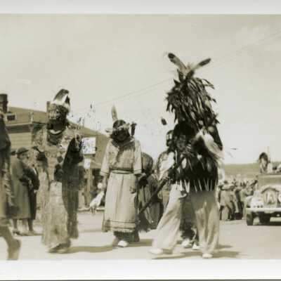 1930s Water Festival parade - Negative