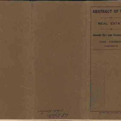 Abstract of Title - Ely
