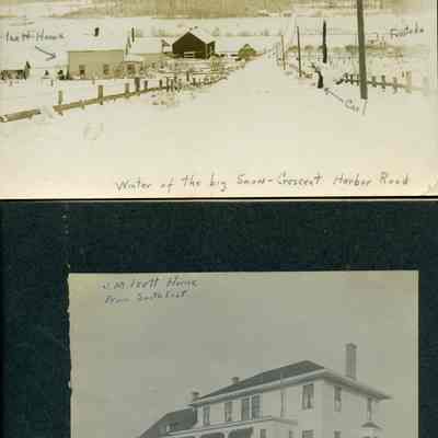 Frostad and Izett farms on Crescent Harbor Road
