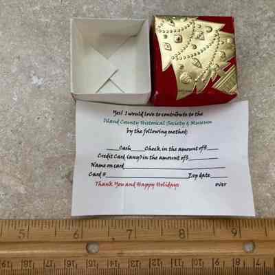 ICHS Christmas Contributions box