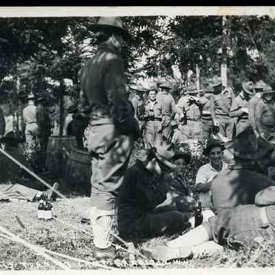 Waiting at Camp Garrison