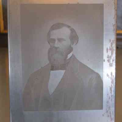 Steel Engraving of Lawrence Grennan