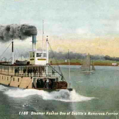 Steamer "Vashon", Seattle Ferry