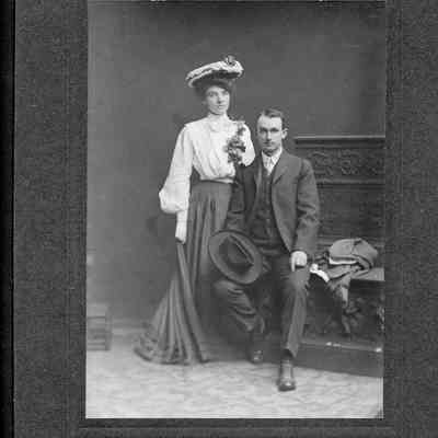 153 - Henry Botsford Arnold (Capt.) and Lenora Dennis Arnold: Boyd Studio, Seattle, WA