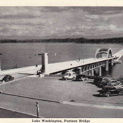 Lake Washington, Pontoon Bridge
