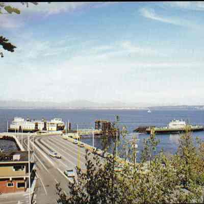 Washington State Ferry "Kulshan" postcard