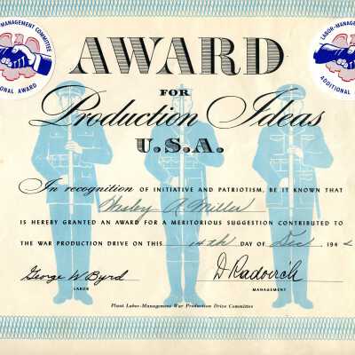 Award for Production Ideas U.S.A.