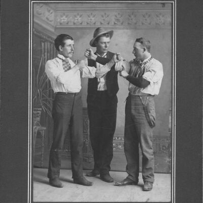 George Wiley on the right