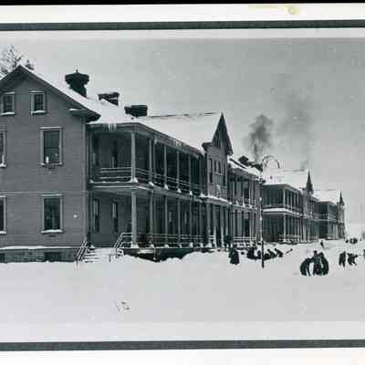 Snowfall at Barracks
