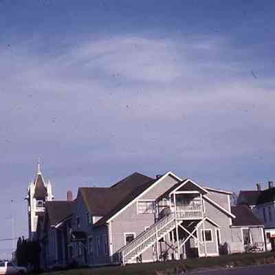 194. Methodist Church from rear: Coupeville - March 1977