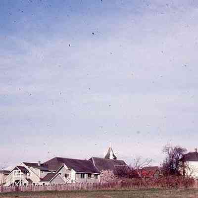 196. Methodist Church and Highwarden House from rear: Coupeville - March 1977