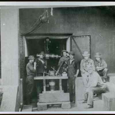 Loading a Projectile at Fort Casey