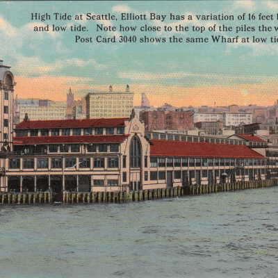 High Tide at Seattle, Elliot Bay