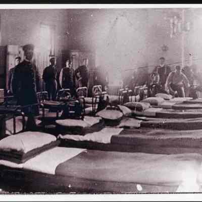 Barracks Inspection at Fort Casey