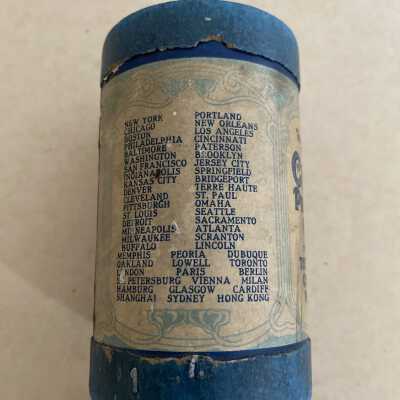 Columbia Cylinder Record - Just Across the Bridge of Gold
