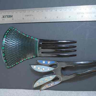 Horn Hair Comb