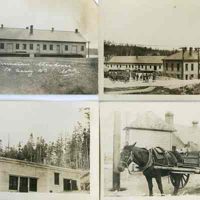 1. Quartermaster Storehouse at Fort Casey: 3. Power Plant at Fort Casey; 4. "Same old gang"