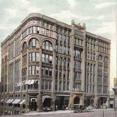 Burke Building, Seattle Washington: Origsize: 3.5x5.5; Origformat: Print-Photographic