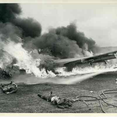 Fiery Crash - NAS Whidbey
