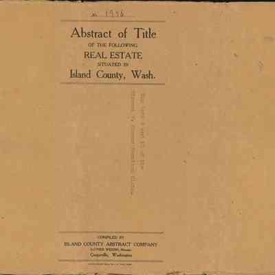 Abstract of Title - Ely