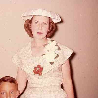 242. Eleanor Pischel (school teacher, wife of "Doc") and KJH: ca. 1958