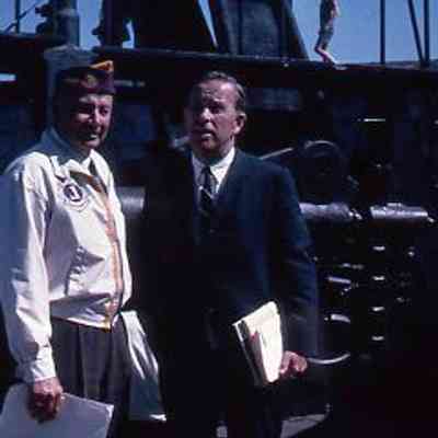 Wilbur Sherman at Fort Casey