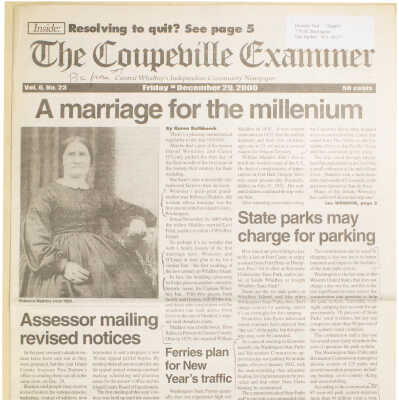 Coupeville Examiner, December 29, 2000