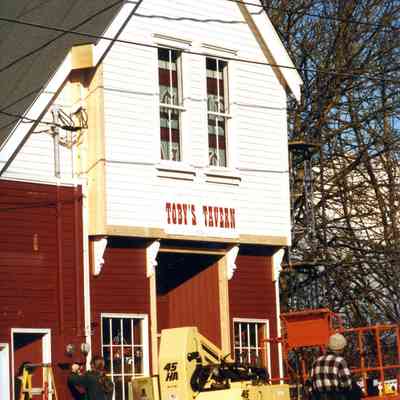 Toby's Tavern Fake Facade for Practical Magic