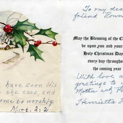 Card, Holiday