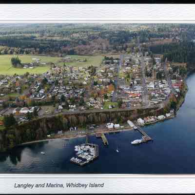Langley and Marina, Whidbey Island