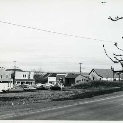 Coupeville's Front Street, 1971