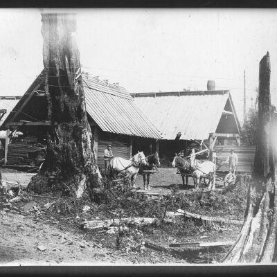 Photo of old barn/farm