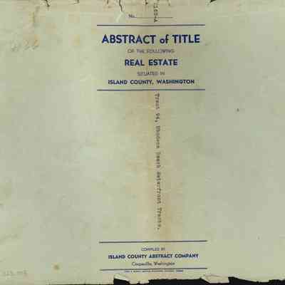 Abstract of Title - Rhodena Beach, Tract 94