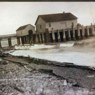 Quartermaster's Wharf at Fort Casey