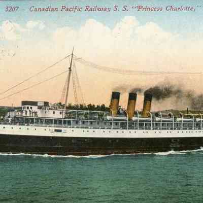 Canadian Pacific Railway S.S. "Princess Charlotte"
