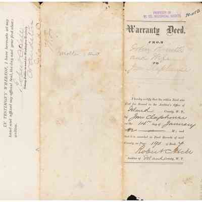 Warranty Deed - John Kineth to Jim Claphouse