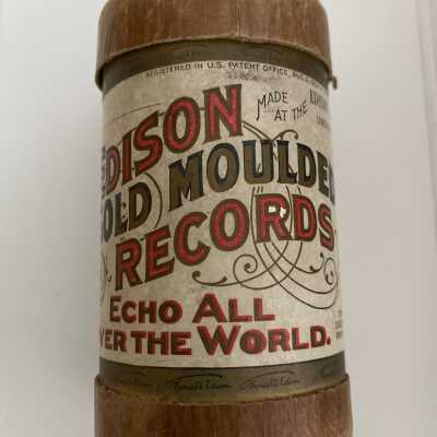 Edison Cylinder Record - Ring out the bells for Christmas