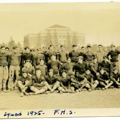FHS Football Squad 1925