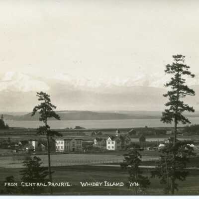 Olympic Range from Central Prairie