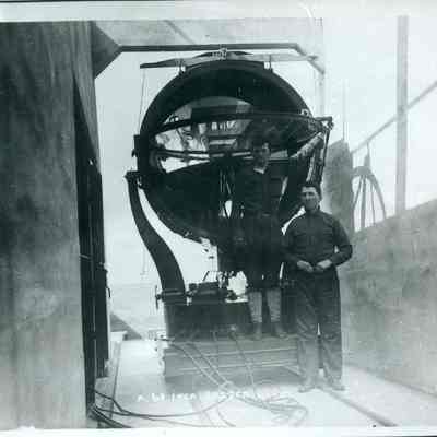 Carbon Searchlight - Fort Casey
