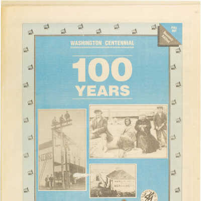 Whidbey Press Washington Centennial Souvenir Edition, January 1989