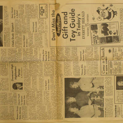 Newspaper - The Everett Herald 1970