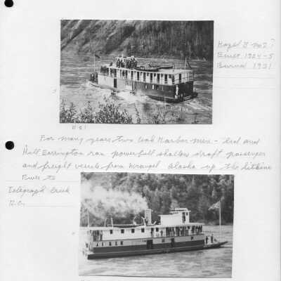 Hazel B. ferry and Calista - Photograph