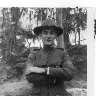Photograph, Harry Race in uniform. Acc. #2019.018.072