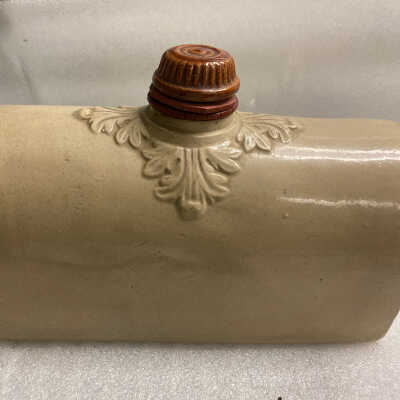 Stoneware Victorian Hot Water Bottle