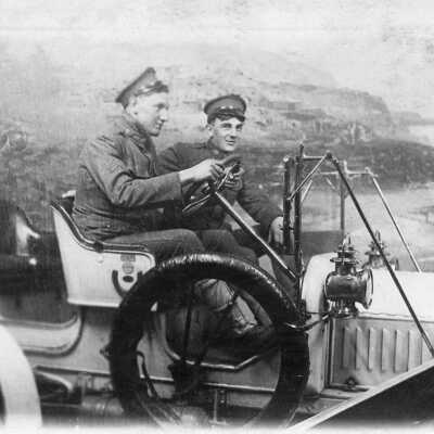 Soldiers in Car