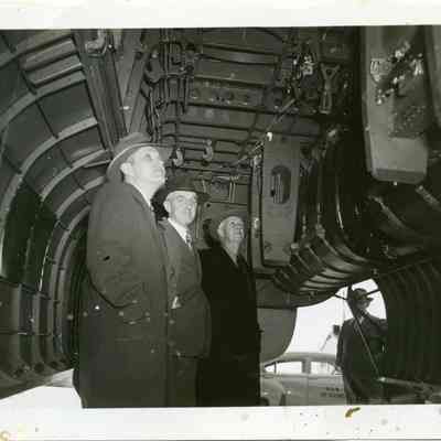 Navy Officials at NAS Whidbey