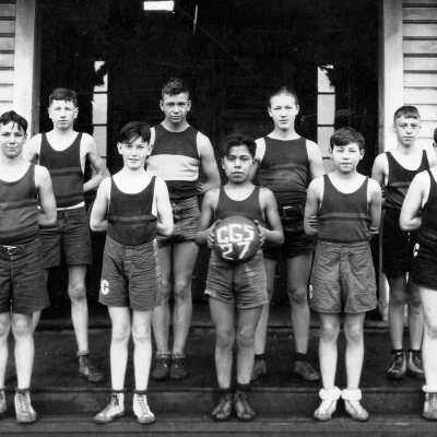 Coupeville Grade School Basketball Team