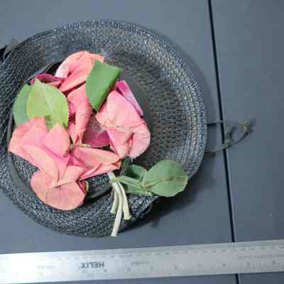 Black Straw Hat
