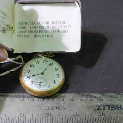 Watch, pocket